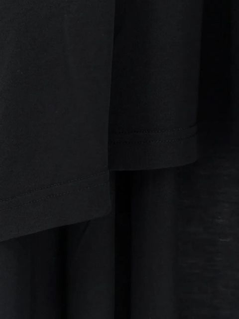 Balenciaga drop cotton t-shirt - Black