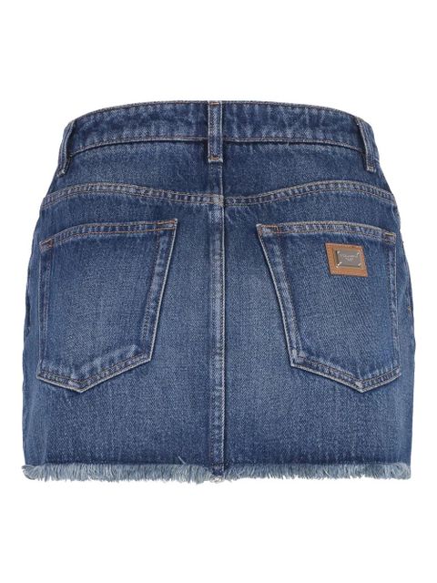 Dolce & Gabbana denim miniskirt - Blue - zdjęcie produktu nr 2