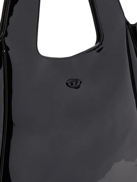 Diesel Play-silhouette tote bag - Black