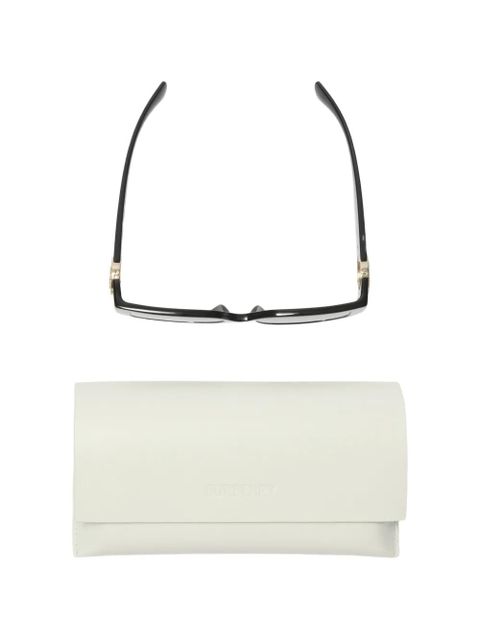 Burberry Eyewear logo-detail sunglasses - Black