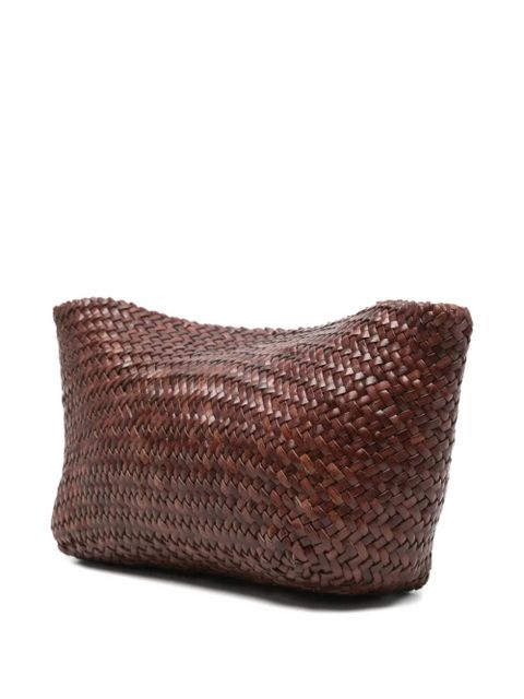DRAGON DIFFUSION woven shoulder bag - Brown