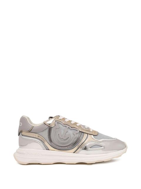 PINKO logo-appliqué sneakers - Grey - zdjęcie produktu nr 1