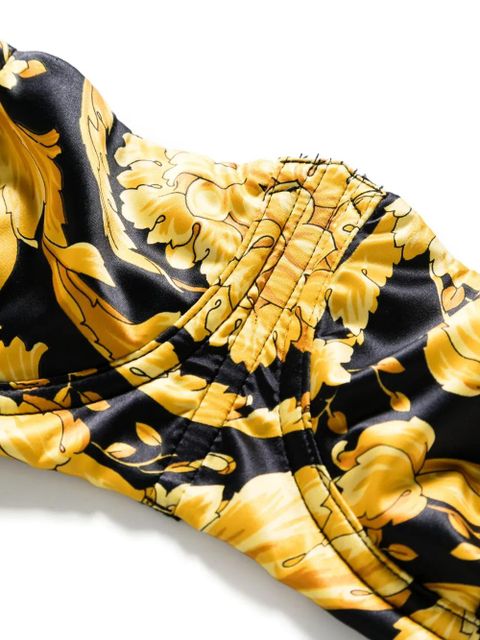 Versace Barocco-print balconette bra - Black - zdjęcie produktu nr 2