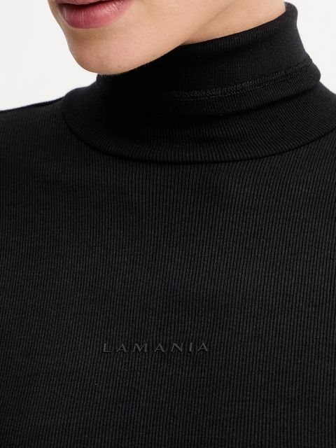 La Mania sukienka YOKO kolor czarny mini dopasowana YOKO