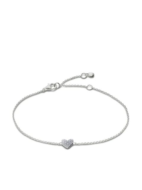 Monica Vinader Heart-charm chain necklace - Silver - zdjęcie produktu nr 1