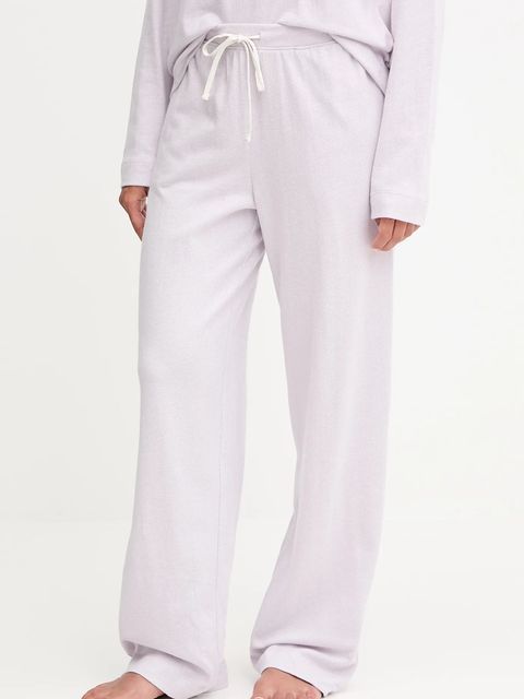 Lauren Ralph Lauren piżama bawełniana damska kolor fioletowy bawełniana ILN72453