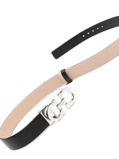 Ferragamo double Gancini belt - Neutrals - zdjęcie produktu nr 2