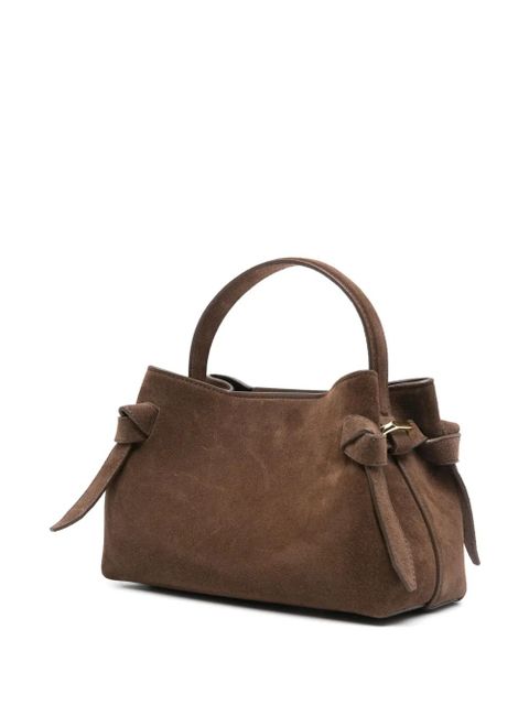 Yuzefi mini Gyoza tote bag - Brown