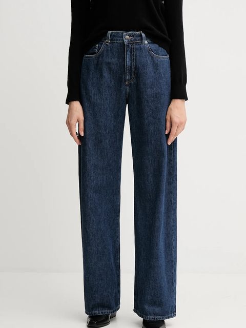 United Colors of Benetton jeansy damskie kolor niebieski 43UNDE02B - zdjęcie produktu nr 1