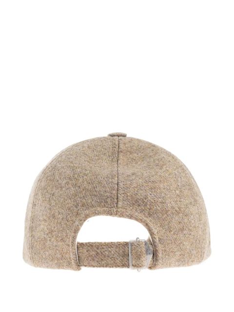 ISABEL MARANT wool baseball cap - LIGHT KHAKI - zdjęcie produktu nr 2
