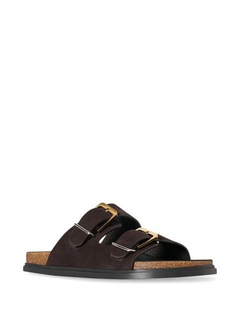 The Row buckle slide sandals - Brown - zdjęcie produktu nr 2