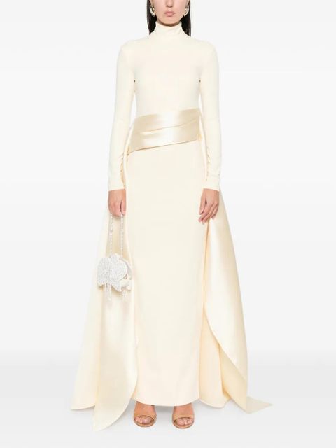 Solace London roll-neck maxi dress - Neutrals - zdjęcie produktu nr 2