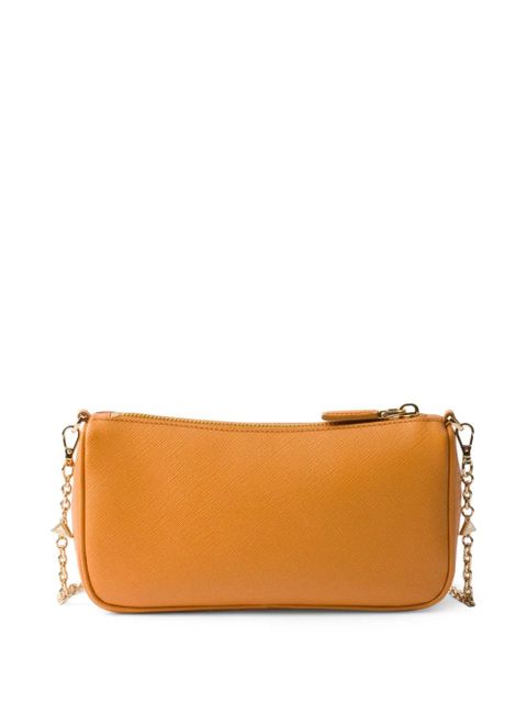 Prada mini Saffiano leather shoulder bag - Orange