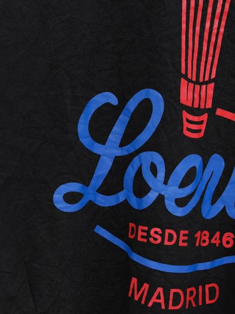 LOEWE graphic-print T-shirt - Black