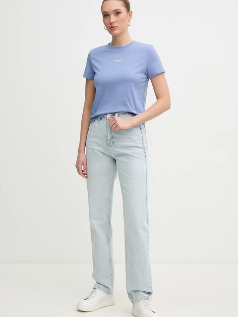 Calvin Klein Jeans jeansy bawełniane - zdjęcie produktu nr 2