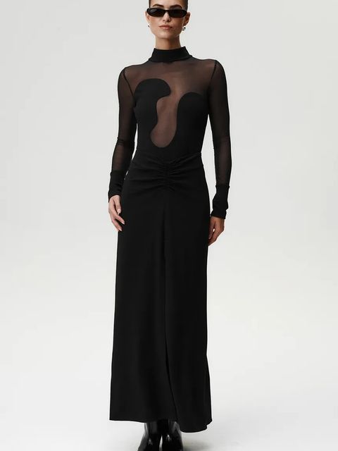 Undress Code body Classic damskie kolor czarny z półgolfem 997