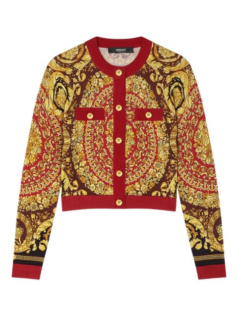 Versace Barocco cardigan - Red - zdjęcie produktu nr 1
