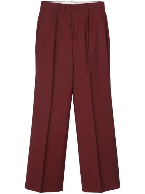 Róhe darted straight-leg trousers - Red - zdjęcie produktu nr 1