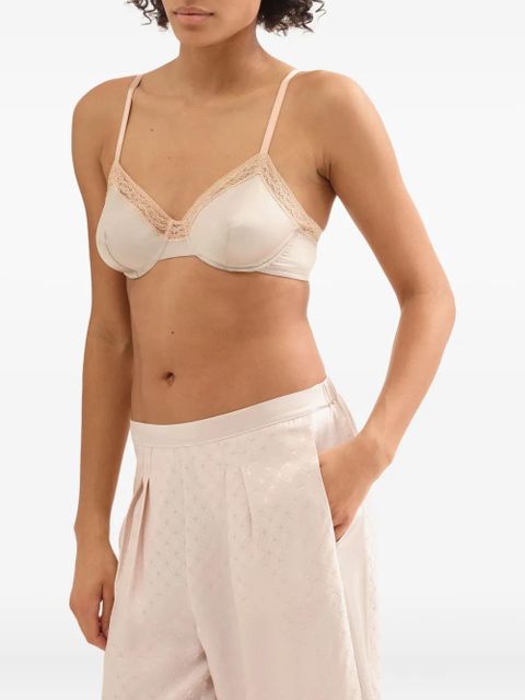 ERES Splendeur pleated geometric-pattern trousers - Pink