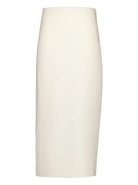 Gabriela Hearst cashmere midi skirt - White - zdjęcie produktu nr 1