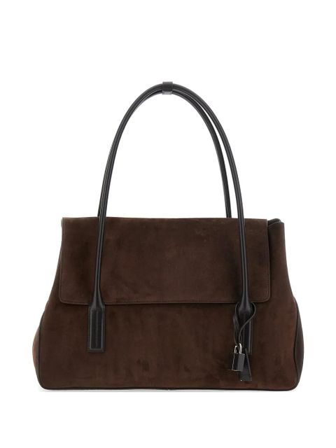 TOM FORD flap calf leather shoulder bag - Brown - zdjęcie produktu nr 1