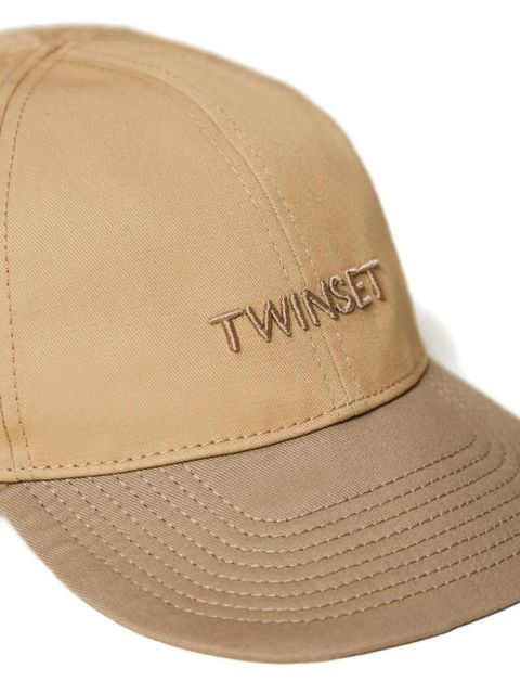 TWINSET logo hat - Neutrals