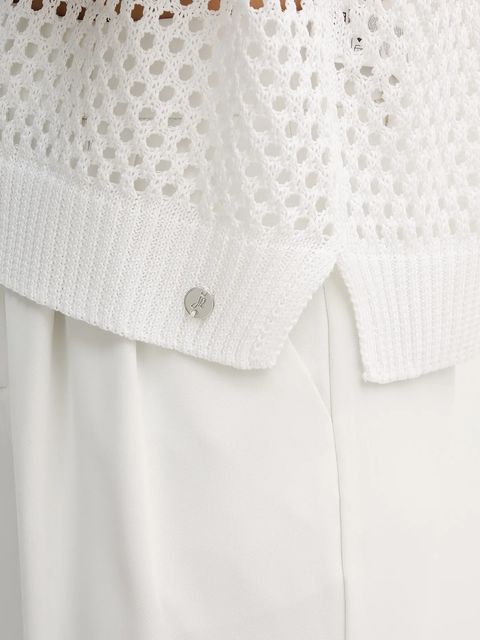 Joseph Ribkoff sweter damski kolor biały lekki 261634