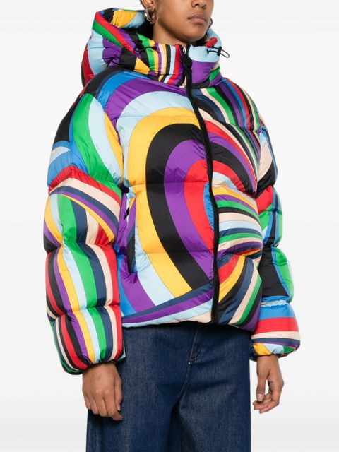 PUCCI Iride-print puffer jacket - Green - zdjęcie produktu nr 2