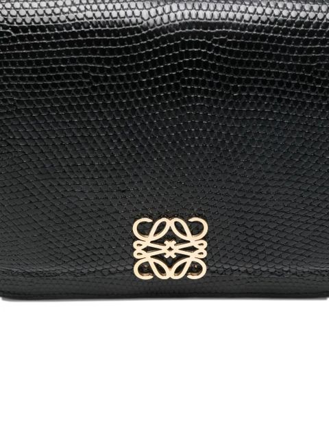 LOEWE Goya logo shoulder bag - Black