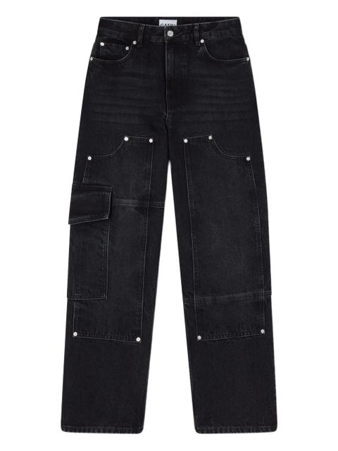 GANNI cargo jeans - Black - zdjęcie produktu nr 1