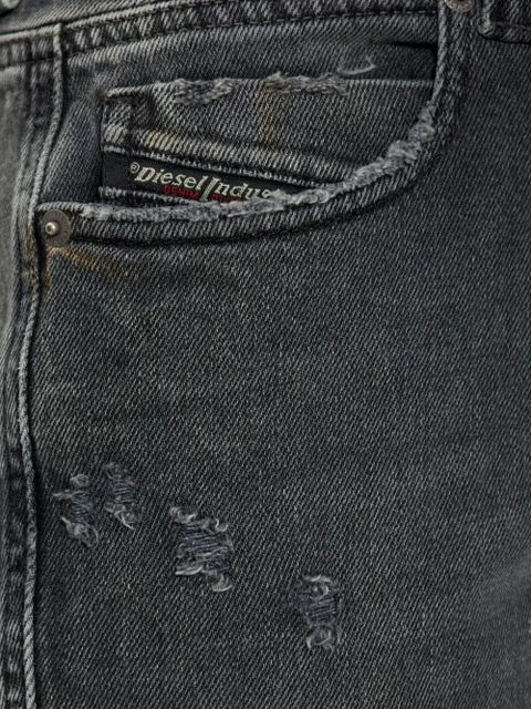 Diesel 1992 D-Jiann distressed-detailed jeans - Grey