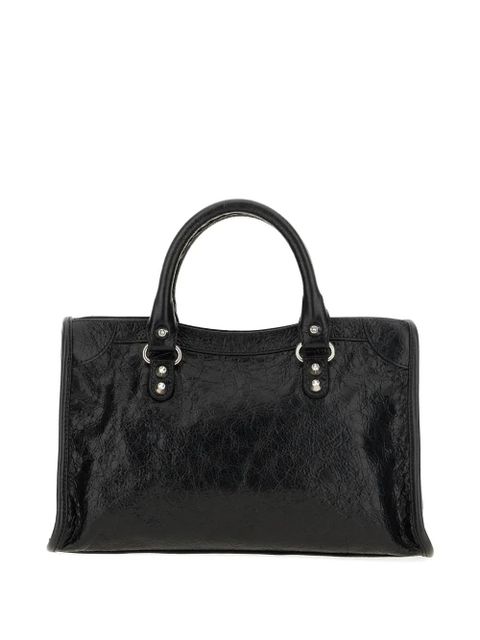 Balenciaga small Le City leather tote bag - Black - zdjęcie produktu nr 2