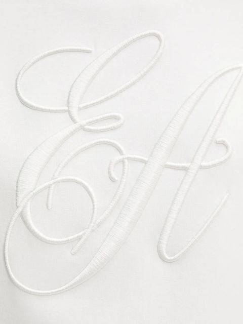 Emporio Armani bluza damska kolor biały z aplikacją EW000482 AF10002