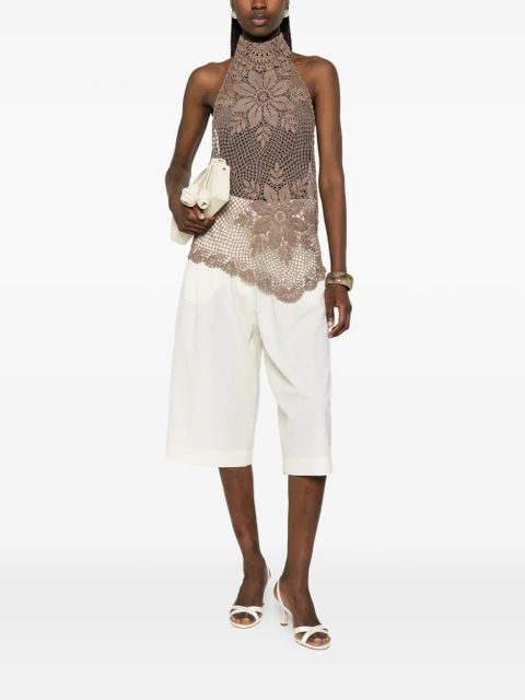 Magda Butrym crochet top - Brown - zdjęcie produktu nr 2