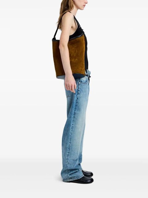 Proenza Schouler Brant suede bucket bag - Brown - zdjęcie produktu nr 2