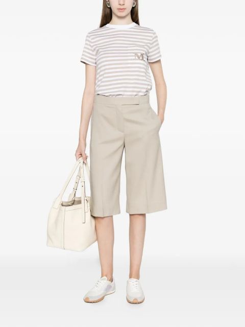 Max Mara Moboli striped pocket T-shirt - White - zdjęcie produktu nr 2