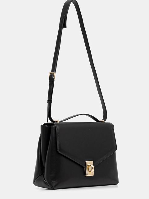 Furla torebka skórzana kolor czarny WB01516 BX3227 O6000