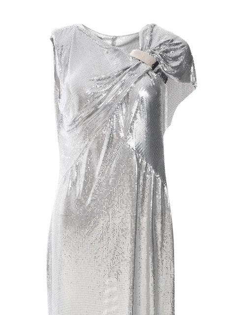 Rabanne metallic mesh gown - Silver