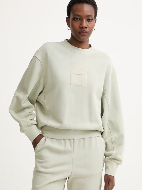 Armani Exchange bluza damska bawełniana - zdjęcie produktu nr 1