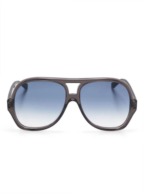 Chloé Eyewear pilot-frame sunglasses - Black - zdjęcie produktu nr 1