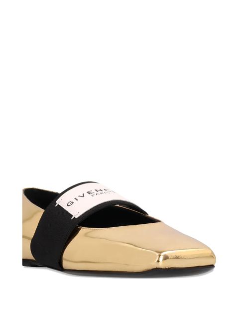 Givenchy elastic-band ballerinas - Gold
