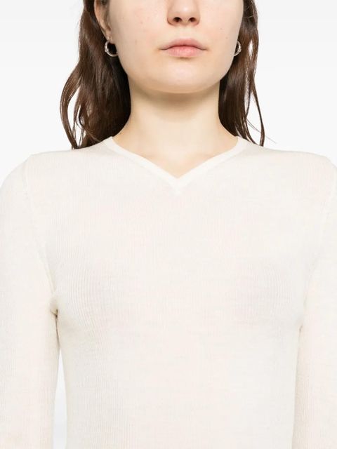 KHAITE Tania top - Neutrals