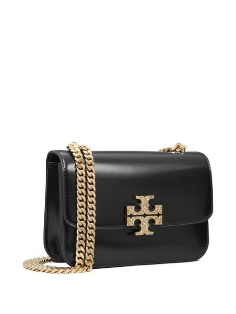 Tory Burch Eleanor logo-embellishment shoulder bag - Black