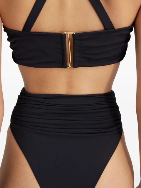 Jacquemus The Drapeado bikini bottoms - Black