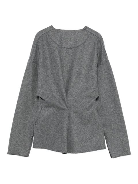 Victoria Beckham layered top - Grey - zdjęcie produktu nr 2