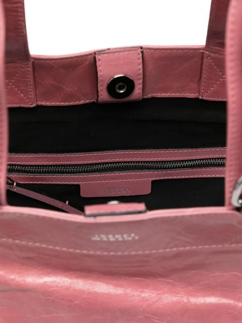 ISABEL MARANT Winna studded-detail tote bag - Pink