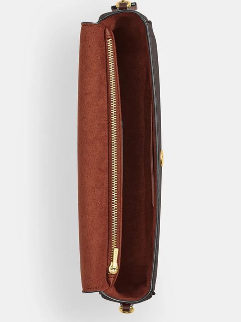 Coach torebka Brook kolor brązowy CAN91