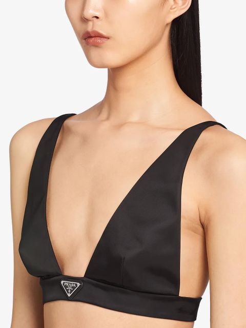 Prada Re-Nylon bralette - Black - zdjęcie produktu nr 2