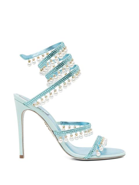 René Caovilla 110mm Cleo sandals - Blue - zdjęcie produktu nr 1