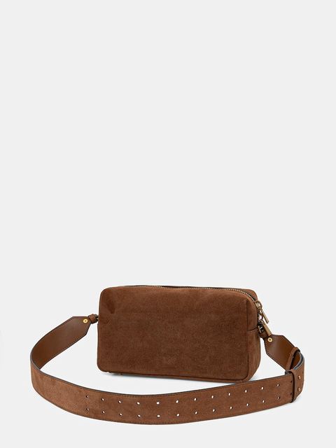 Pinko torebka zamszowa Horizontal